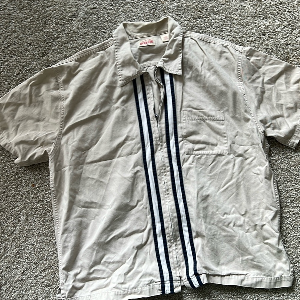Gap zip over shirt